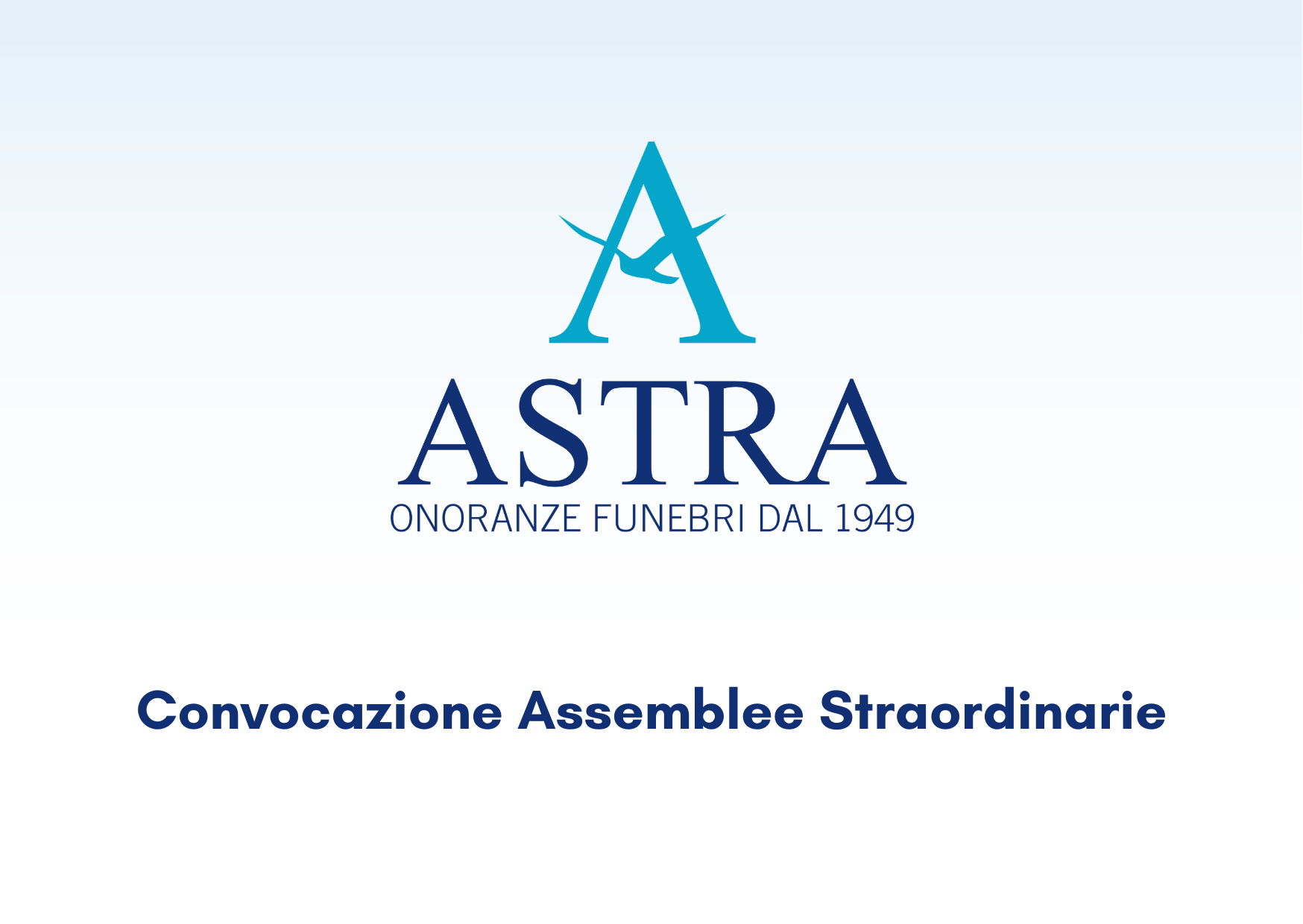Convocazione Assemblee Straordinarie
